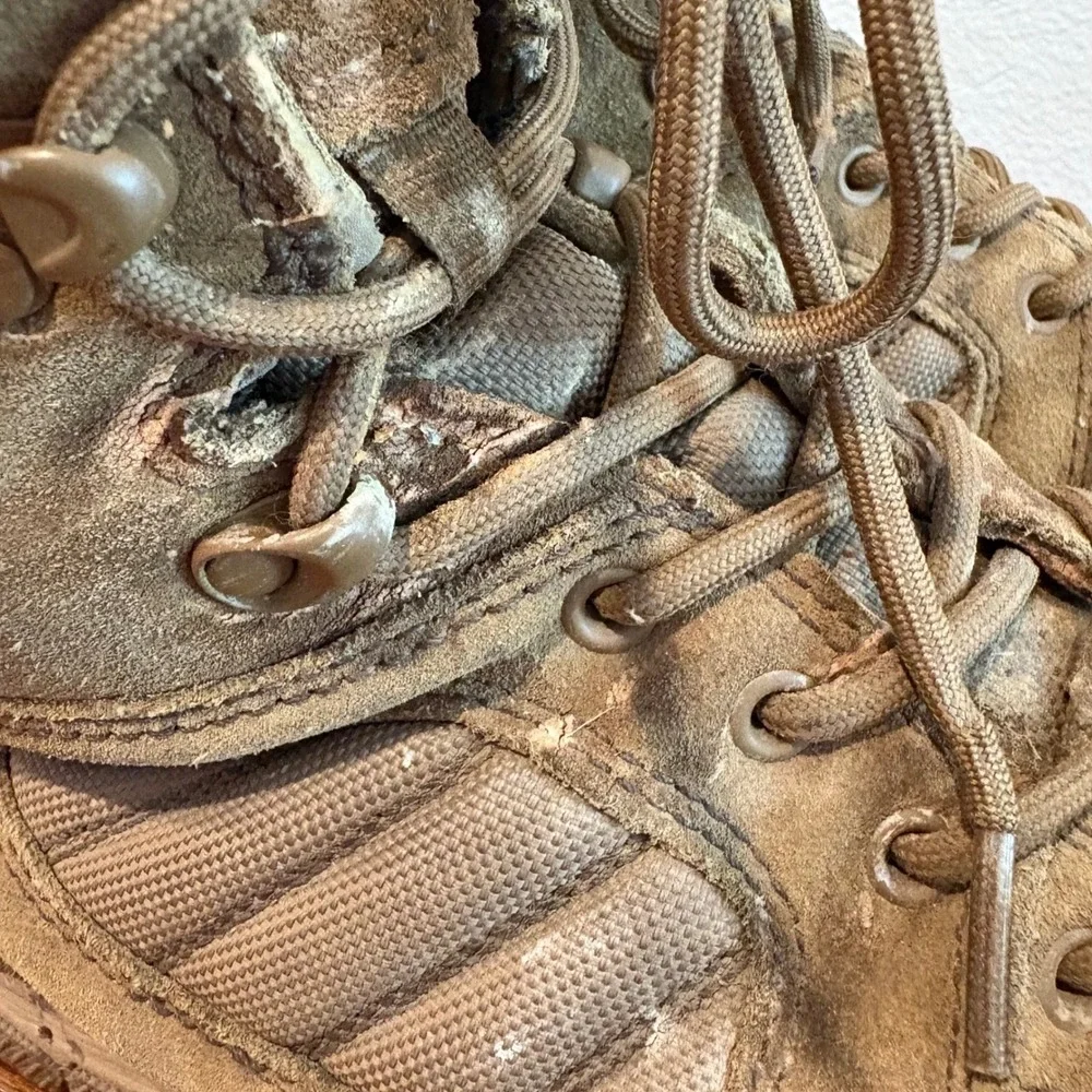 Magnum Response 8.0 7201 Men's Tactical Military Duty Work Boots Side Zip Tan 9D